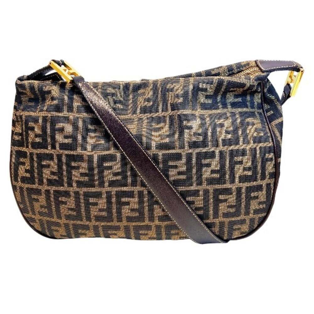 Fendi Flap Crossbody Bag Zucca Canvas #325996F68B
